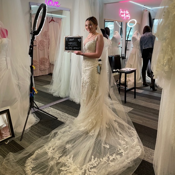 Essense of Australia d2208 Wedding Dress - Picture 5 of 9